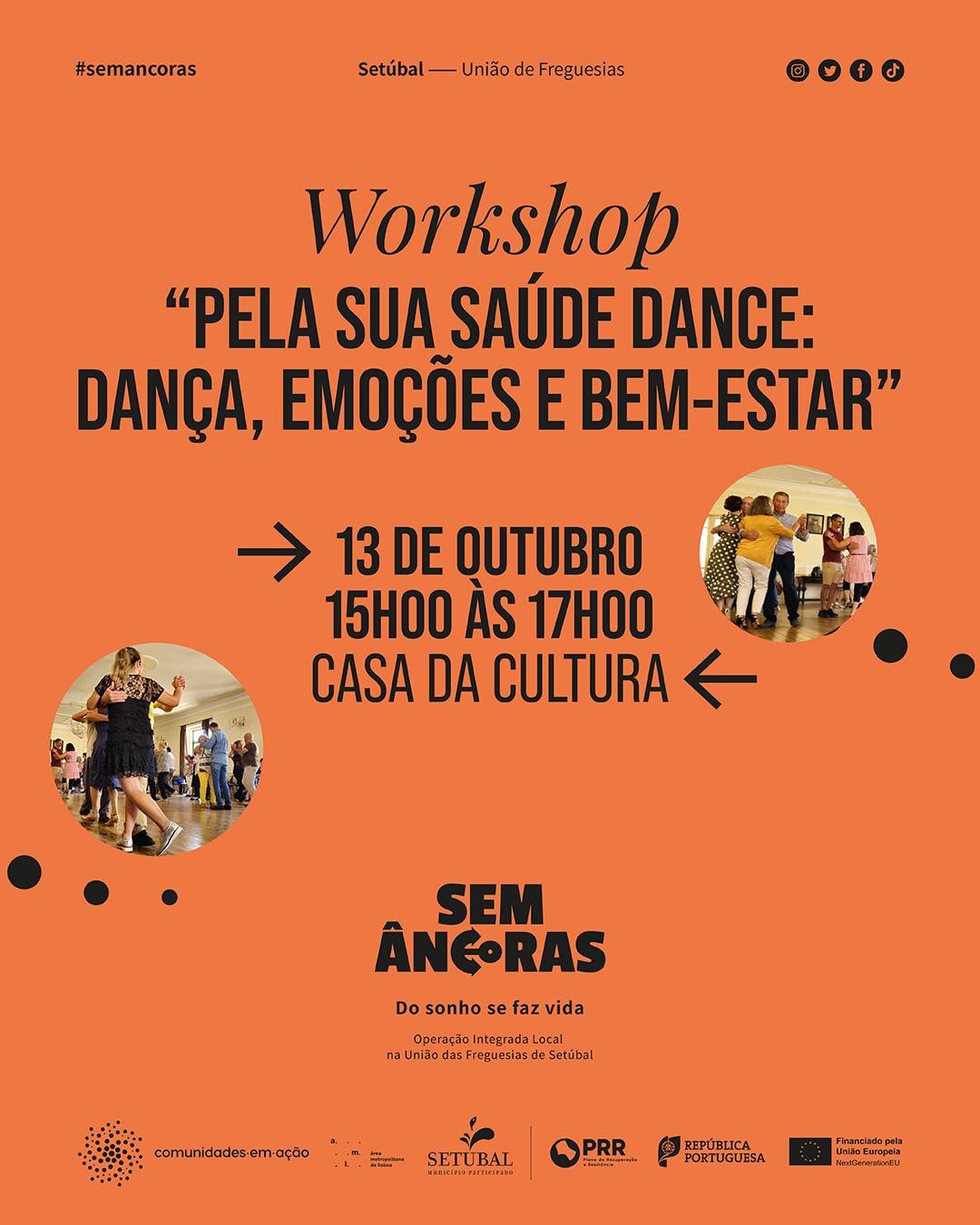 Workshop Pela Sua Saúde Dance